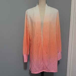 NWOT Boston Proper Ombre Cardigan Sz L